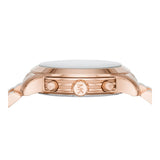 Michael Kors Cooper Rose Gold Rose Gold Steel Strap Watch for Women - MK6275 Authentic Buy Shop Now