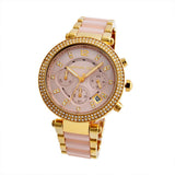 Michael Kors Parker Gold Dial Two Tone Steel Strap Watch for Women - MK6326 Authentic Buy Shop Now