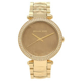 Michael Kors Parker Gold Mother of Pearl Dial Gold Steel Strap Watch for Women - MK6425 Authentic Buy Shop Now
