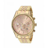 Michael Kors Lexington Gold Dial Gold Steel Strap Watch for Women - MK6473 Authentic Buy Shop Now