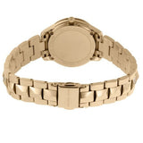 Michael Kors Runway Mercer Analog Brown Dial Gold Steel Strap Watch For Women - MK6855 Authentic Buy Shop Now