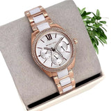 Michael Kors Janelle Multifunction Silver Dial Two Tone Steel Strap Watch For Women - MK7131 Authentic Buy Shop Now