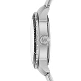 Michael Kors Cunningham Multifunction Black Dial Silver Steel Strap Watch For Men - MK7156 Authentic Buy Shop Now