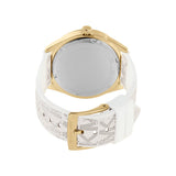 Michael Kors Jessa Multifunction Gold Dial White Leather Strap Watch For Women - MK7204 Authentic Buy Shop Now