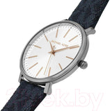 Michael Kors Pyper Quartz Silver Dial Blue Leather Strap Watch For Women - MK7244 Authentic Buy Shop Now