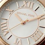 Michael Kors Camille Quartz White Dial Rose Gold Steel Strap Watch For Women - MK7256 Authentic Buy Shop Now