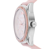 Michael Kors Jessa Quartz Silver Dial Pink Silicone Strap Watch For Women - MK7268 Authentic Buy Shop Now