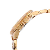 Michael Kors Camille Chronograph Brown Dial Two Tone Steel Strap Watch For Women - MK7269 Authentic Buy Shop Now