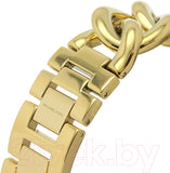 Michael Kors Emery Three Hand Silver Dial Gold Steel Strap Watch For Women - Mk7300 Authentic Buy Shop Now