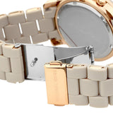 Michael Kors Runway Chronograph Grey Dial Grey Silicone Strap Watch For Women - MK7386 Authentic Buy Shop Now