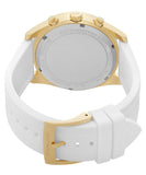 Michael Kors Hadyn Chronograph White Dial White Rubber Strap Watch for Women - MK7484 Authentic Buy Shop Now