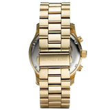 Michael Kors Runway Gold Dial Gold Steel Strap Watch for Men - MK8077 Authentic Buy Shop Now