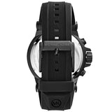 Michael Kors Dylan Black Dial Black Rubber Strap Watch for Men - MK8152 Authentic Buy Shop Now