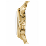 Michael Kors Runway Stop Hunger Blue Dial Gold Steel Strap Watch for Men - MK8315 Authentic Buy Shop Now