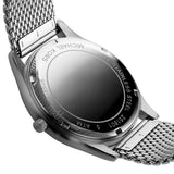 Michael Kors Slim Runway Analog Black Dial Silver Mesh Bracelet Watch For Men - MK8606 Authentic Buy Shop Now
