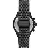 Michael Kors Bayville Chronograph Black Dial Black Steel Strap Watch For Men - MK8750 Authentic Buy Shop Now