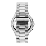Michael Kors Lennox Chronograph Blue Dial Silver Steel Strap Watch For Men - MK8938 Authentic Buy Shop Now