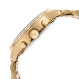 Michael Kors Cunningham Chronograph Gold Dial Gold Steel Strap Watch For Men - MK8963 Authentic Buy Shop Now