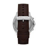 Michael Kors Sullivan Quartz Blue Dial Brown Leather Strap Watch For Men - MK8996 Authentic Buy Shop Now