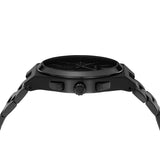 Michael Kors Lennox Chronograph Black Dial Black Steel Strap Watch For Men - MK9146 Authentic Buy Shop Now