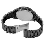 Michael Kors Lexington Chronograph Black Dial Black Steel Strap Watch for Men - MK9154 Authentic Buy Shop Now