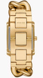 Michael Kors Emery Three Hand Silver Dial Gold Steel Strap Watch For Women - Mk7300 Authentic Buy Shop Now