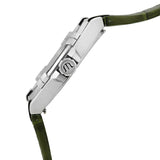Maurice Lacroix Aikon Quartz Black Dial Green Crocodile Leather Strap Watch for Men - AI1008-PVB21-330-1 Authentic Buy Shop Now