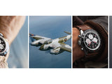 Breitling Super Avi B04 Chronograph GMT 46 Mosquito Black Dial Brown Leather Strap Watch for Men - YB04451A1B1X1 Authentic Buy Shop Now