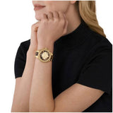 Michael Kors Camille Chronograph Brown Dial Two Tone Steel Strap Watch For Women - MK7269 Authentic Buy Shop Now