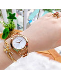 Calvin Klein Class White Dial Rose Gold Steel Strap Watch for Women - K6R23626 Authentic Buy Shop Now