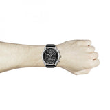 Hugo Boss Champion Black Dial Black Leather Strap Watch for Men - 1513816 Authentic Buy Shop Now