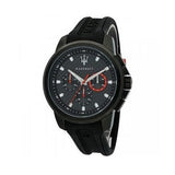 Maserati SFIDA Chronograph Quartz Stainless Steel Black Dial Watch For Men - R8851123007 Authentic Buy Shop Now