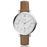 Fossil Jacqueline White Dial Brown Leather Strap Watch for Women - ES3708 Authentic Buy Shop Now