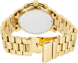 Michael Kors Runway Gold Dial Gold Steel Strap Watch for Women - MK5575 Authentic Buy Shop Now
