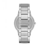 Emporio Armani Renato Quartz Black Dial Silver Steel Strap Watch For Men - AR11179 Authentic Buy Shop Now