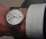 Tissot T Classic Desire Silver Dial Silver Mesh Bracelet Watch for Men - T52.1.481.31 Authentic Buy Shop Now