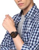 Fossil Bronson Chronograph Brown Dial Brown Leather Strap Watch for Men - FS5875 Authentic Buy Shop Now