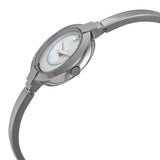 Movado Bela Mother of Pearl Dial Silver Steel Strap Watch For Women - 0606616 Authentic Buy Shop Now