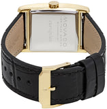 Movado Heritage Mother of Pearl White Dial Black Leather Strap Watch For Women - 3650050 Authentic Buy Shop Now