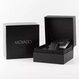 Movado Heritage Calendoplan Blue Dial Silver Steel Strap Watch For Men - 3650094 Authentic Buy Shop Now