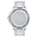 Movado Series 800 Chronograph Black Dial Silver Steel Strap Watch For Men - 2600142 Authentic Buy Shop Now