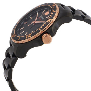 Movado 800 Series Black Dial Black Steel Strap Watch For Men - 2600162 Authentic Buy Shop Now