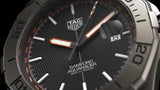 Tag Heuer Aquaracer Bamford Automatic Black Dial Grey Steel Strap Watch for Men - WAY208F.BF0638 Authentic Buy Shop Now