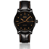 Mido Multifort Automatic Special Edition Black Dial Black Leather Strap Watch For Men - M005.430.36.051.80 Authentic Buy Shop Now