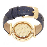 Michael Kors Averi Gold Dial Navy Blue Leather Strap Watch for Women - MK2526 Authentic Buy Shop Now