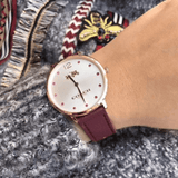 Coach Slim Easton Silver Dial Brown Leather Strap Watch for Women - 14502694 Authentic Buy Shop Now