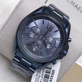Michael Kors Bradshaw Blue Dial Blue Steel Strap Watch for Men - MK6248 Authentic Buy Shop Now