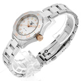 Tag Heuer Aquaracer Professional 200 Quartz Diamonds White Dial Silver Steel Strap Watch for Women - WBP1450.BA0622 Authentic Buy Shop Now