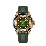 Breitling Superocean Automatic 42 Green Dial Green Rubber Strap Watch for Men - N17375201L1S1 Authentic Buy Shop Now