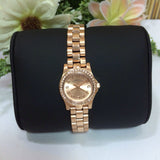 Marc Jacobs Henry Rose Gold Dial Rose Gold Steel Strap Watch for Women - MBM3278 Authentic Buy Shop Now